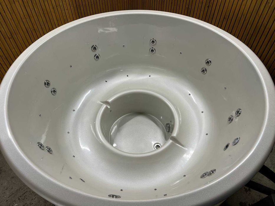 Balia ogrodowa klasy Premium, fińska bania jacuzzi gorąca beczka sauna