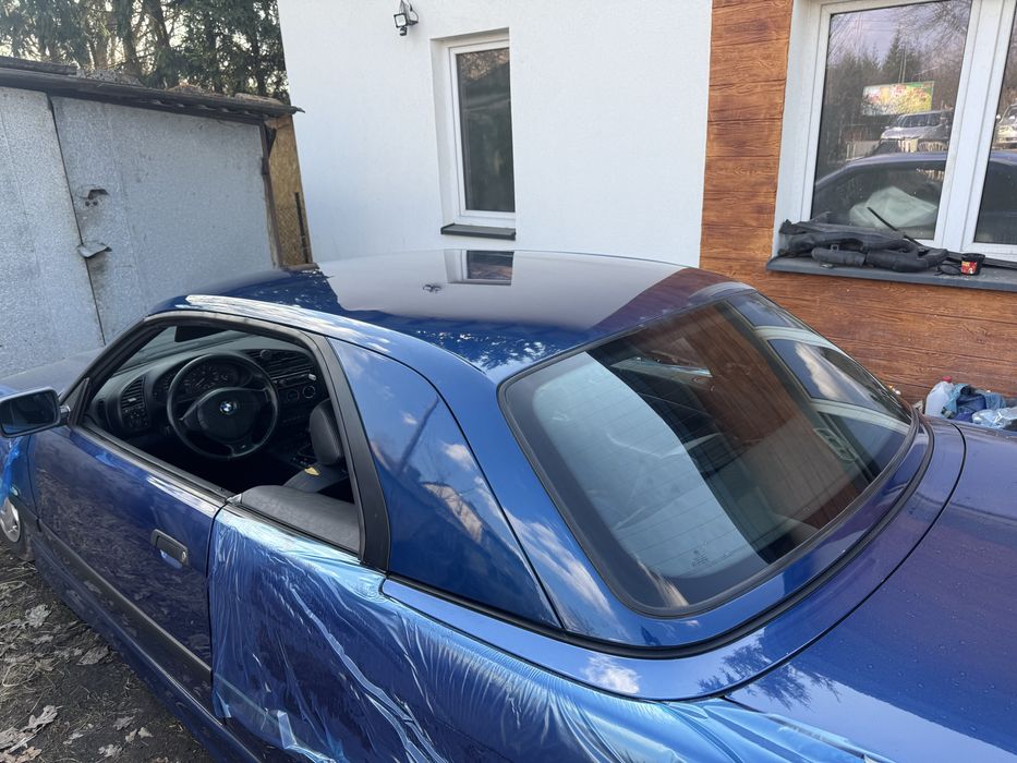 Hardtop bmw e36 cabrio twardy dach avusblau 276 mpakiet