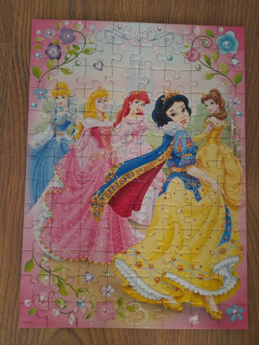 Puzzles montados e colados,  prontos para enquadrar