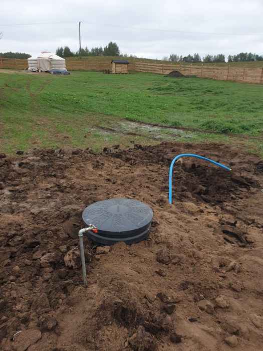 Wiercenie studni głębinowych. Studnie ŁYSE ŁĄCZKI