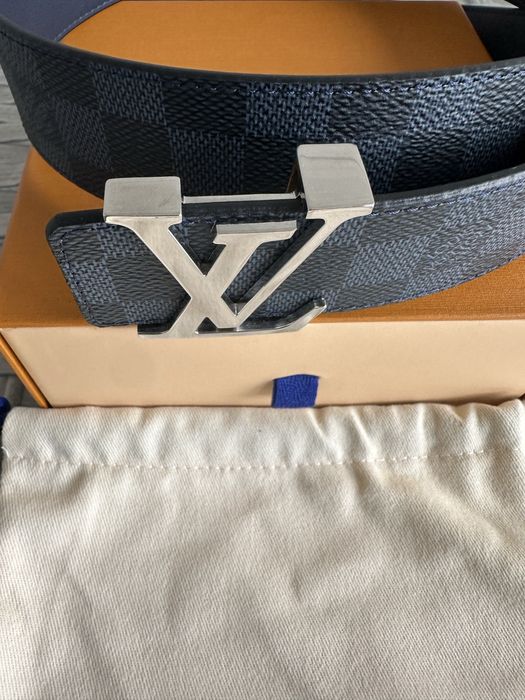 Ремінь Louis Vuitton  Damier Cobalt Blue
