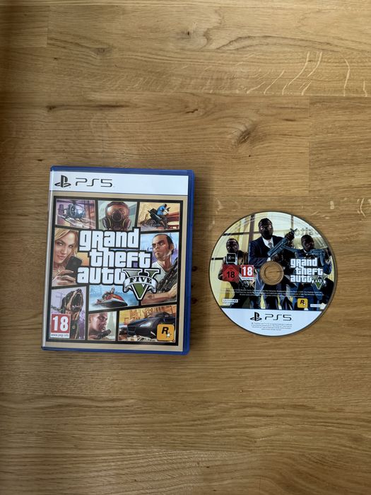 Gra GTA V 4K Polska Wersja PL Ps5 Playstation 5 Slim Pro