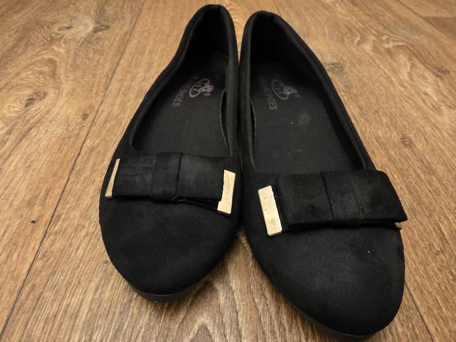 Балетки чорні 39р.
