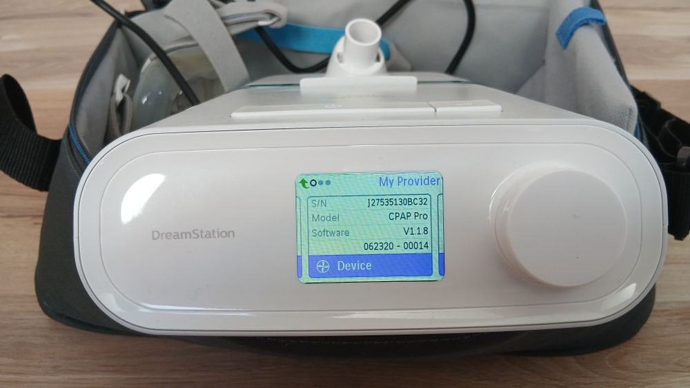 Nowa CPAP Philips Respironics DreamStation PRO do bezdechu
