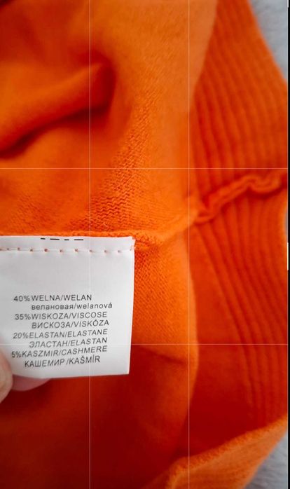 Sweter wełna i kaszmir