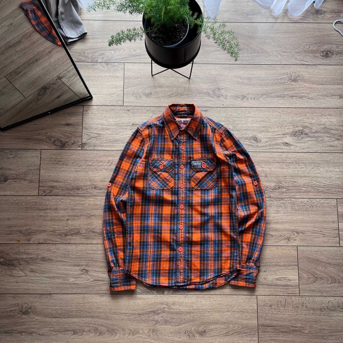 Superdry koszula w kratę męska S