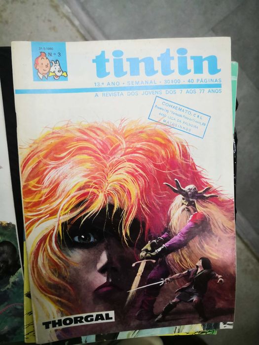 Banda desenhada Tintin