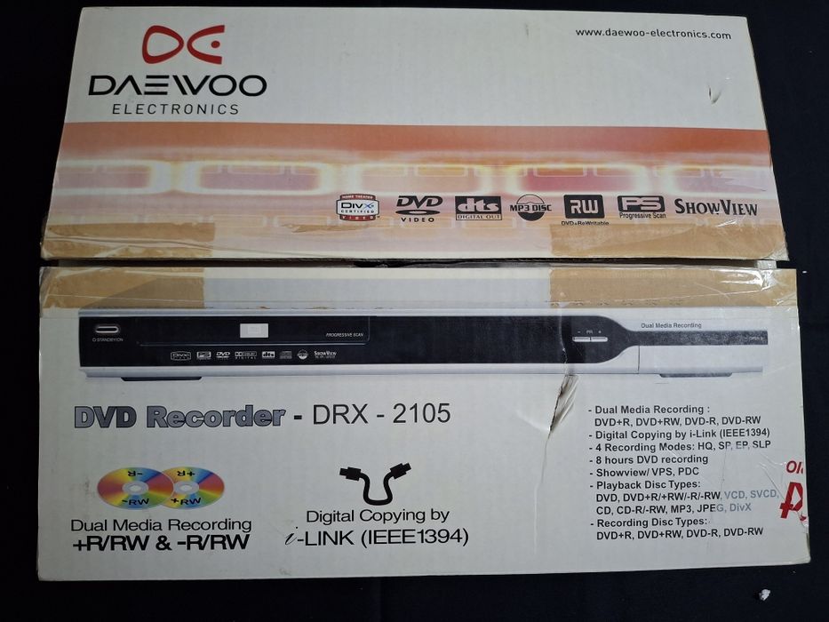 DVD Recorder - DRX - 2105