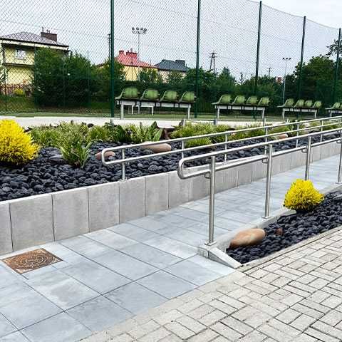 Elka oporowa 100x50cm palisada betonowa Typ L