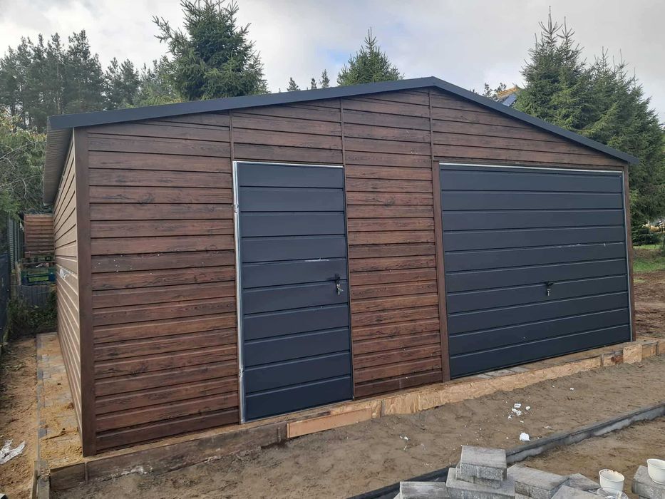 Garaż blaszany 6x6 / schowek narzędziowy domek Producent. Cała POLSKA