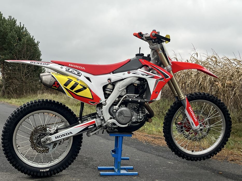 Honda CRF 450! 2013! Akrapovic! Stan perfekcyjny!