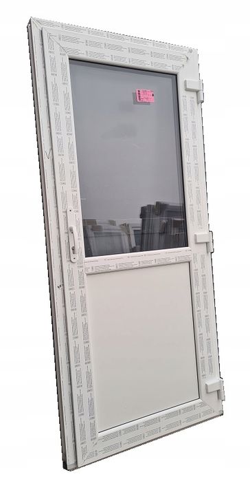 Drzwi zewnętrzne KACPRZAK PCV 100X200 NOWE Drzwi Białe Lider OLX