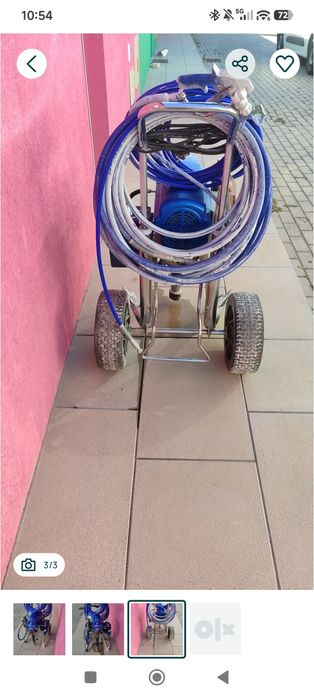 Pulverizadora Airless Graco Mark V HD – Excelente estado