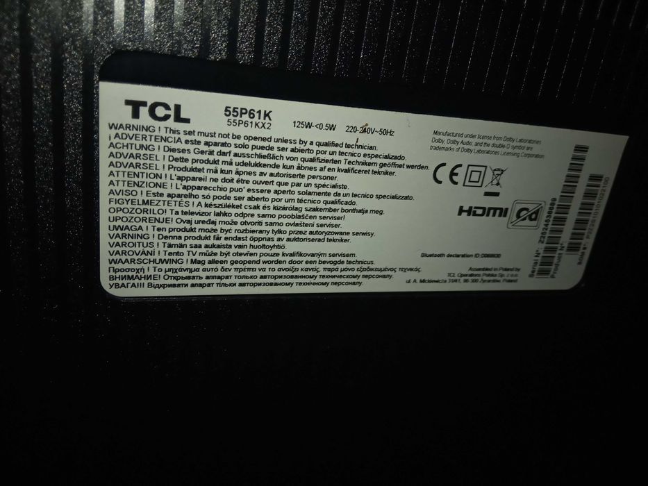 Smart Tv TCL 140 cm