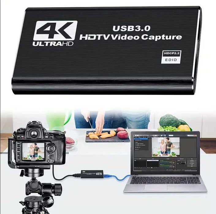 Зовнішня карта відеозахоплення HDMI, USB 3.0