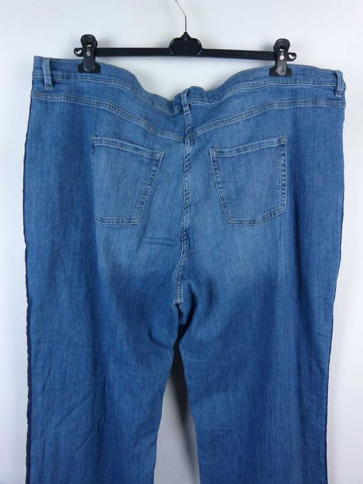 Next spodnie jeans lampasy szeroka nogawka 26R / 54