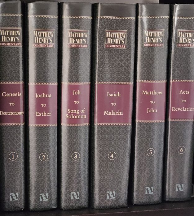 Matthew Henry's Commentary on the Whole Bible, Complete 6-Volume Set