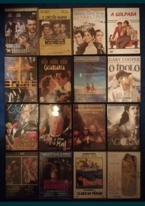 Lote 155 DVD's originais (Lote 8)