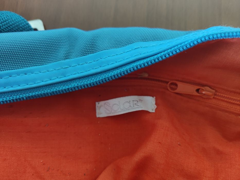 Torebka solar turkusowa