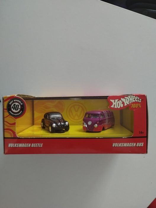 Hot Wheels RLC Premium Zestaw Box Volkswagen Beetle + Volkswagen Bus