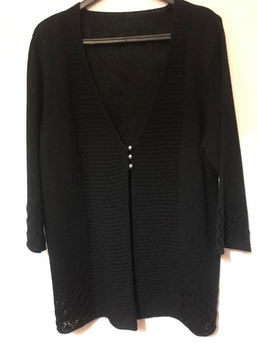 Casaco em malha de senhora