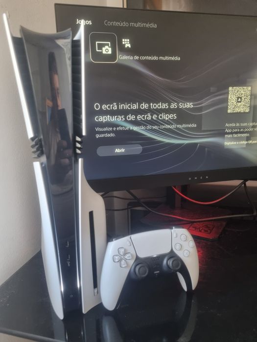 Ps5 Pro 2Tb + Leitor de CD - Aceito Ps5 slim com Leitor como parte do pagamento + acerto monetário da parte do comprador  !!