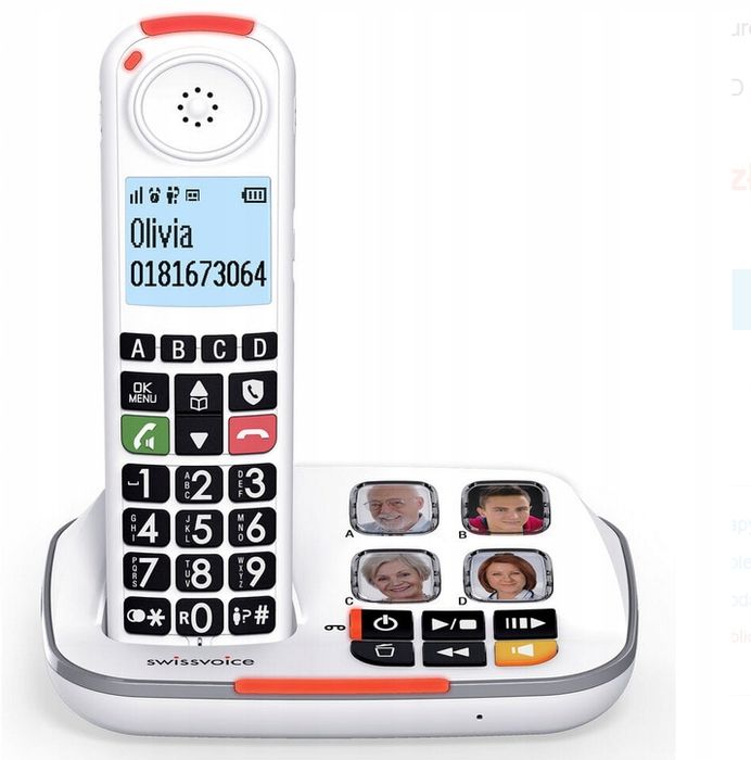 telefon bezprzewodowy swissvoice 2355 - jak nowy