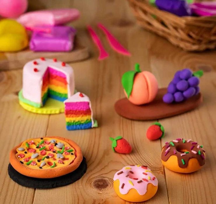 Piankolina Plastelina Ciastolina Magiczna Pianka 12kolorów