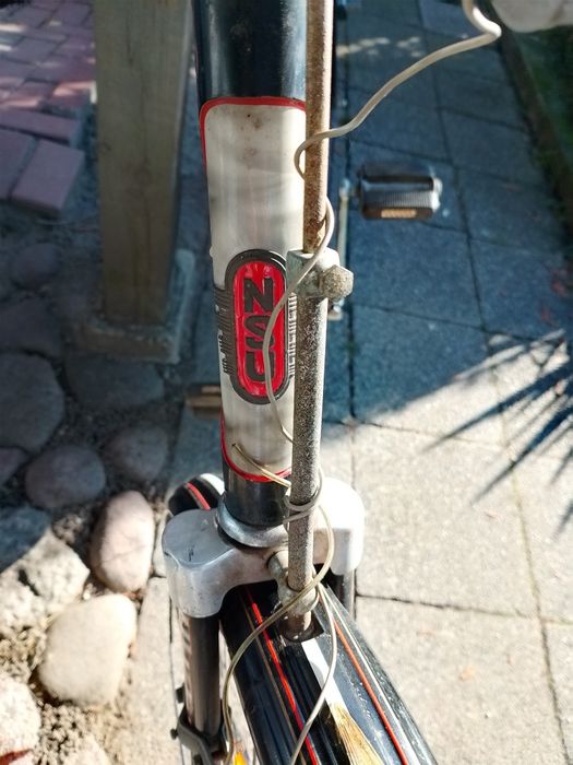 Stary rower damka NSU