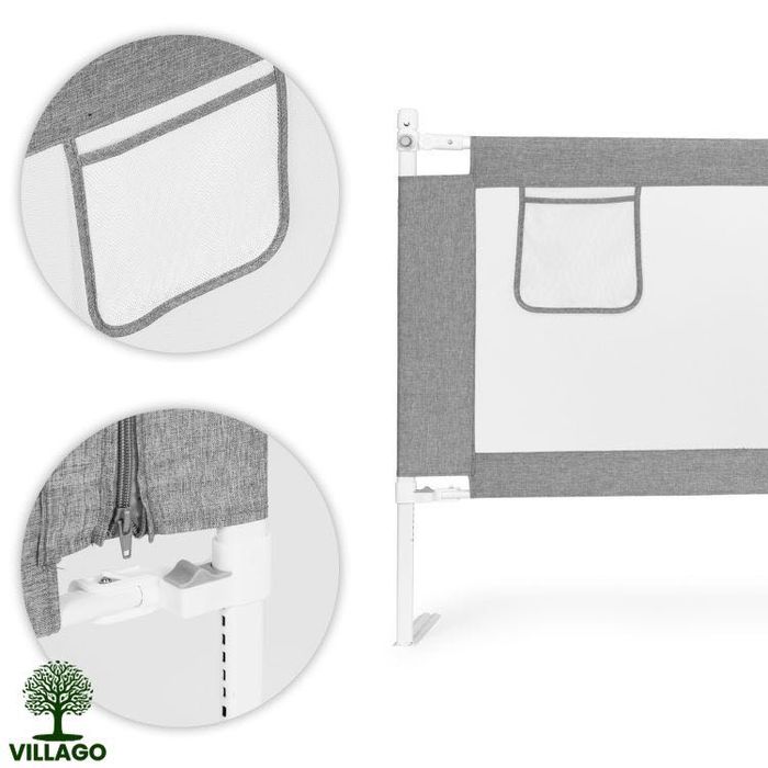 Barierka ochronna TOKIDS łóżko 150 cm zabezpieczenie dla dzieci