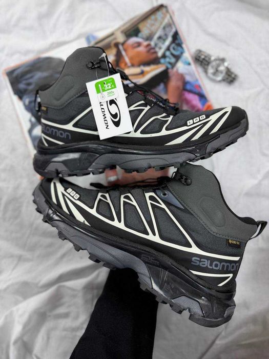ТОП ПРОДАЖ! Salomon XT-4 Black Grey Gore Tex 41 42 43 44 45 46 саломон