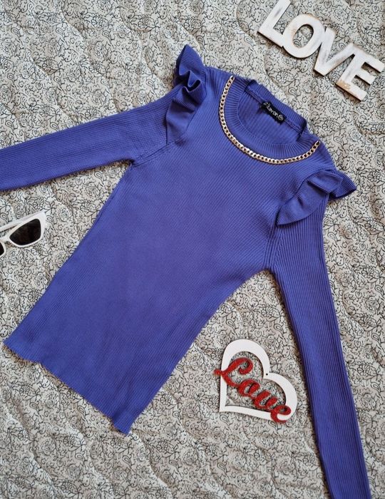 Лонгслів гольф водолазка розмір S светр реглан худі