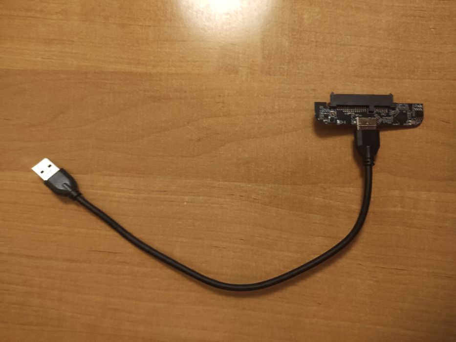 Adapter do zewnętrznego dysku HDD/SSD
