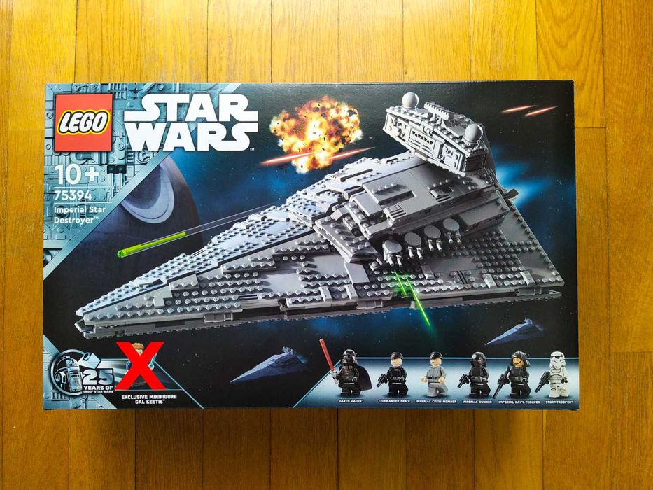 LEGO 75394 Star Wars Imperial Star Destroyer Sem a minifigura Cal Kestis