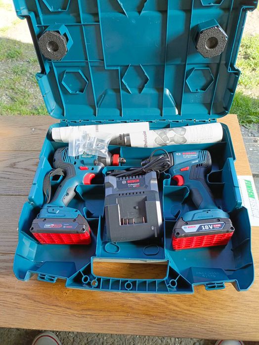 Bosch wiertarko-wkretarka i klucz udarowy