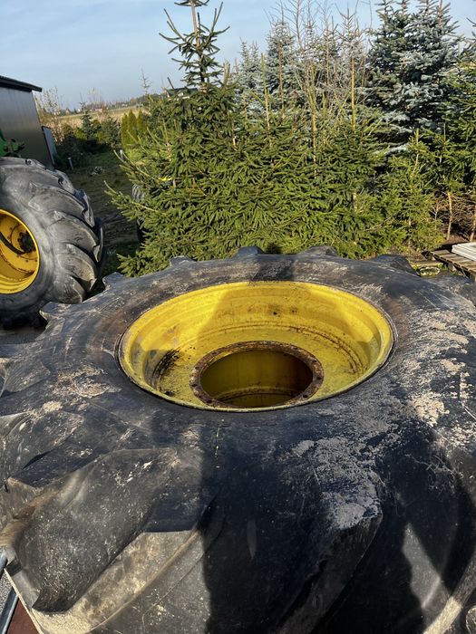 Kola john deere kombajn szerokie