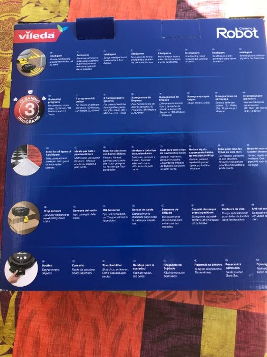 ASPIRADOR Robot INTELIGENTE Vileda Cleaning Robot