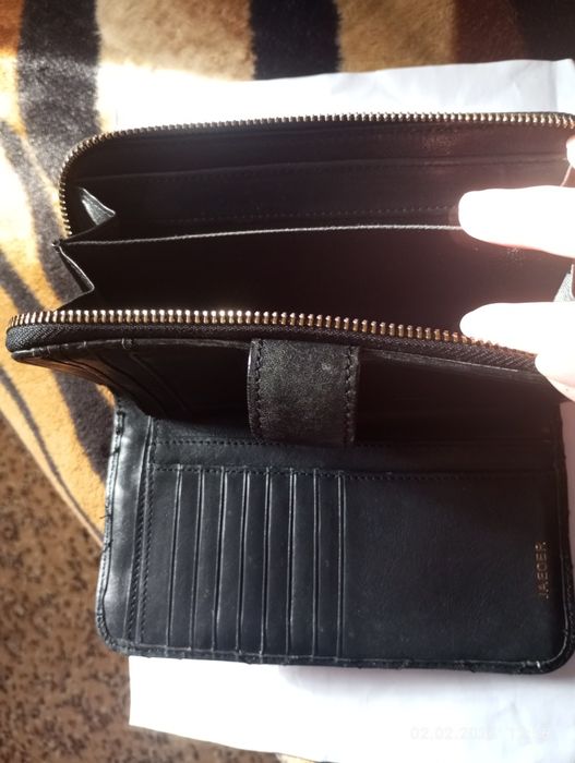 Гаманець шкіряний вмістовний