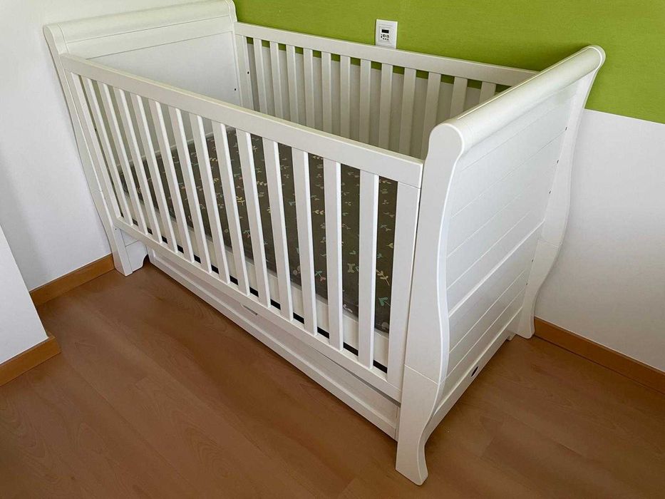 Berço Trama Stella Cot Branco 70x140