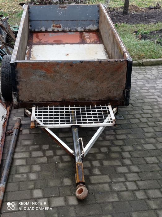 Продам причіп до мото трактора або дизельного мотоблока.