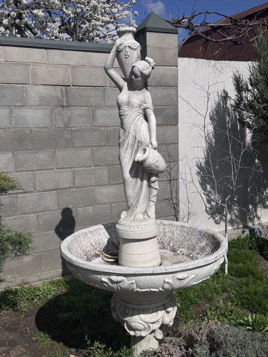 Фонтан садовый состояние нового