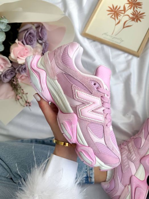 New Balance 9060 Full Pink, Нюбеланс 9060 рожевііі