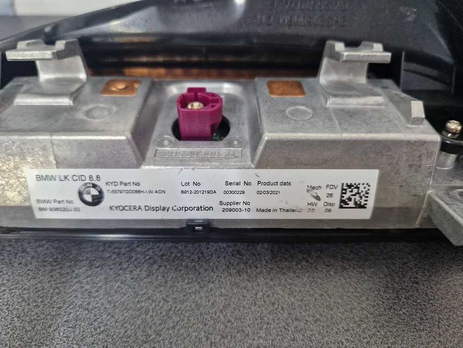 BMW 1 F20 Ekran Wyświetlacz Monitor