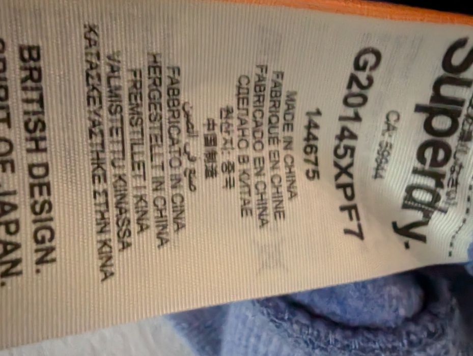 Bluza ciepła Superdry S,M