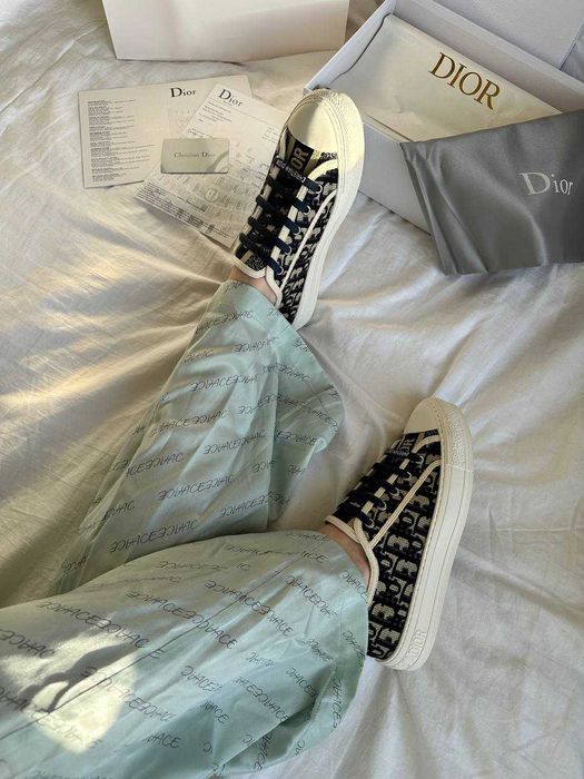 Dior Sneakers Low Deep Blue