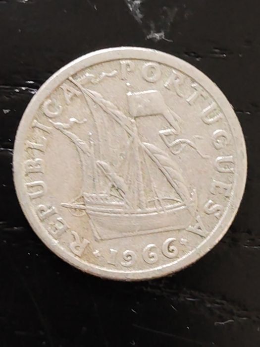 Moeda 2.50Escudos Portugal 1966