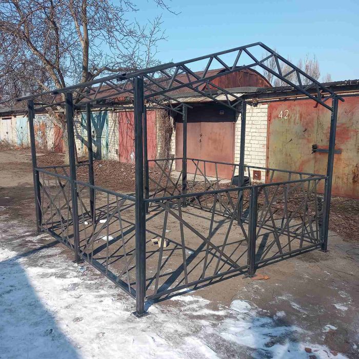 Каркас беседка разборная 3*3