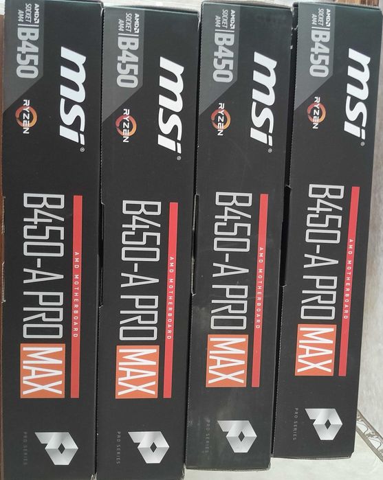 Материнська плата MSI B450-A PRO MAX