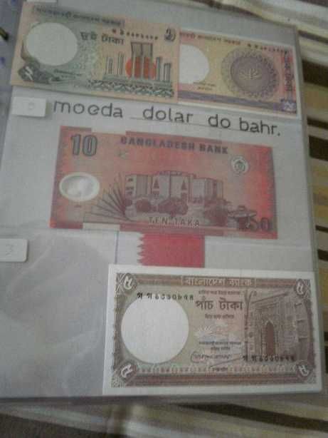 BANGLADESH 4 Notas Novas - NÃO CIRCULADAS conforme as fotos