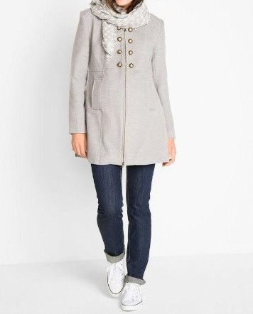 B.P.C płaszcz ciążowy z panelem dla dziecka 38.